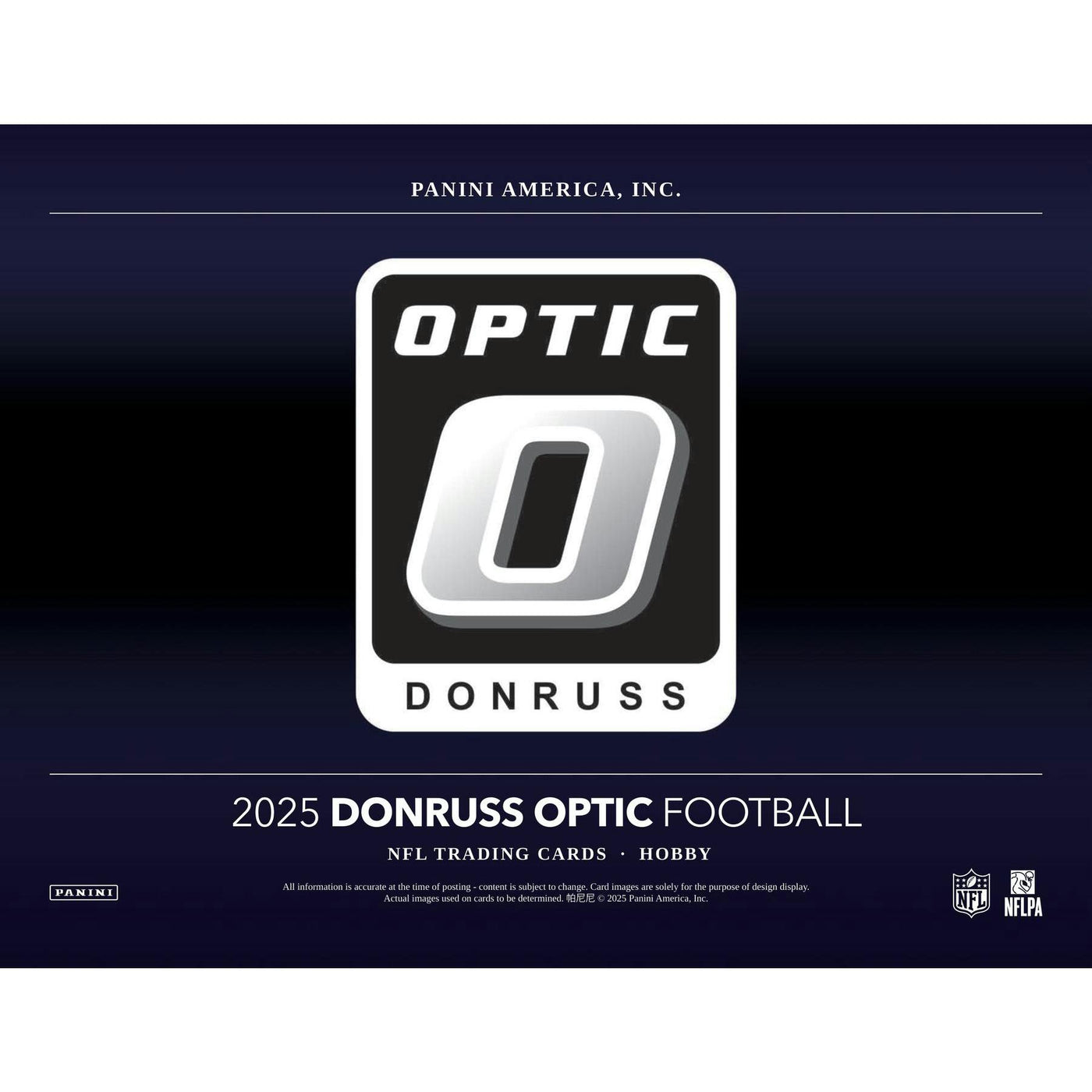 2025 Panini Donruss Optic Football Hobby Box