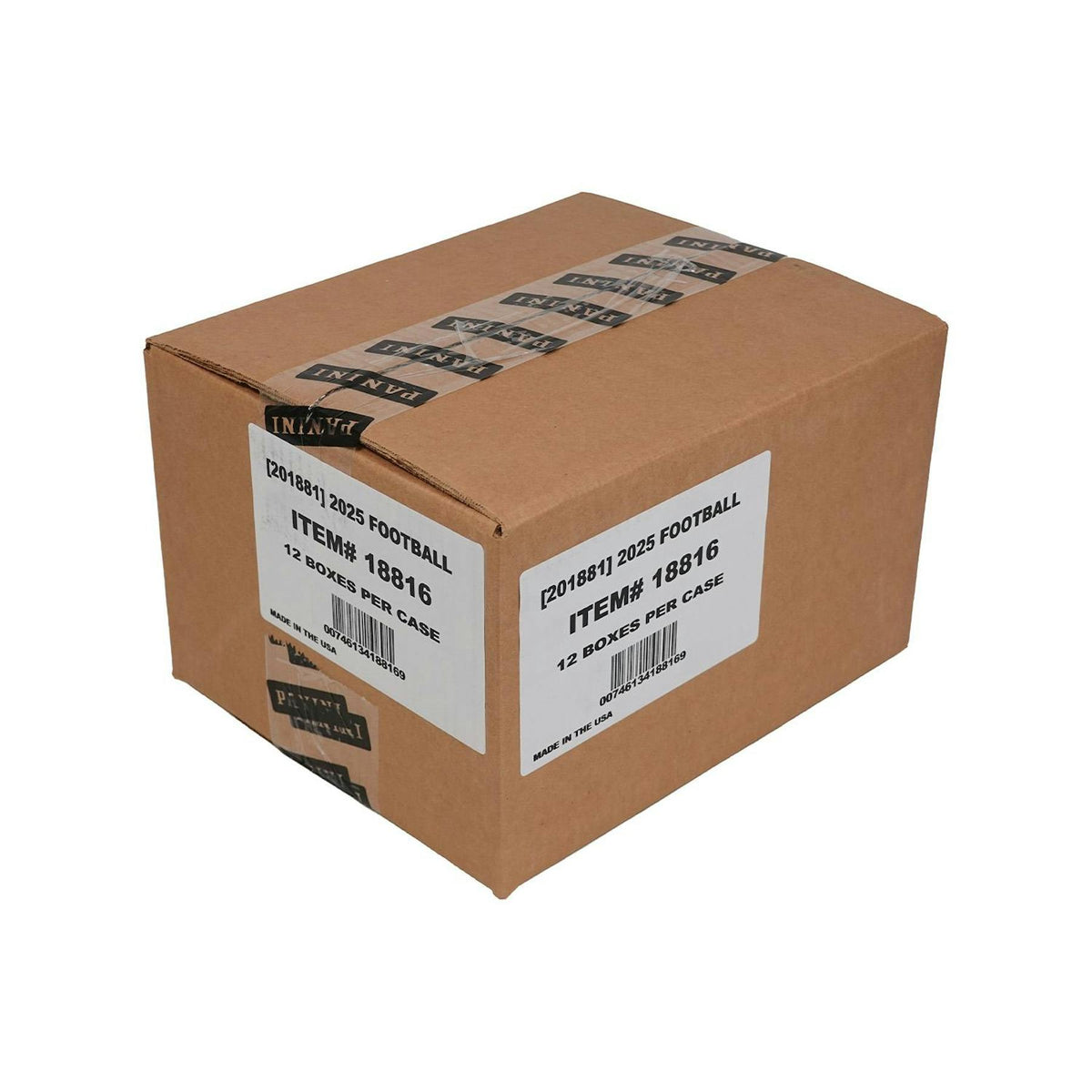 2025 Panini Donruss Optic Football Hobby 12-Box Case