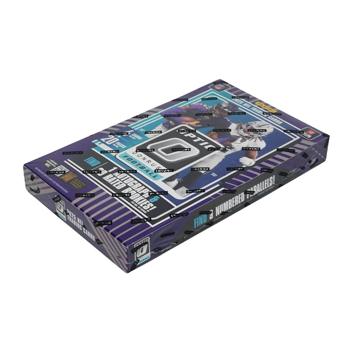 2025 Panini Donruss Optic Football Hobby 12-Box Case