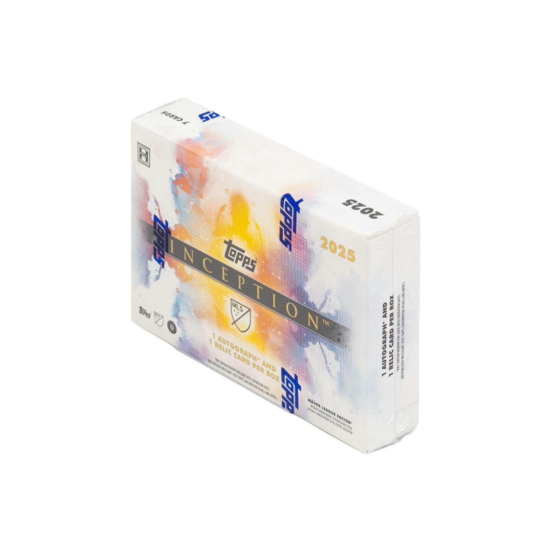 2025 Topps MLS Inception Major League Soccer Hobby Box