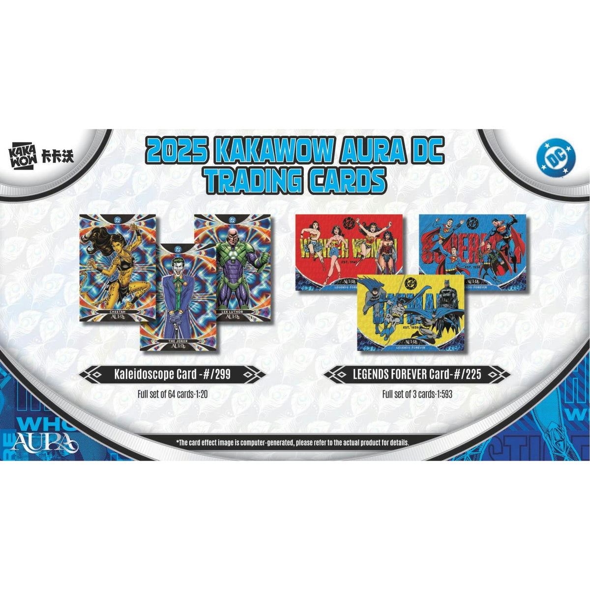2025 Kakawow DC Aura Hobby 10-Box Case