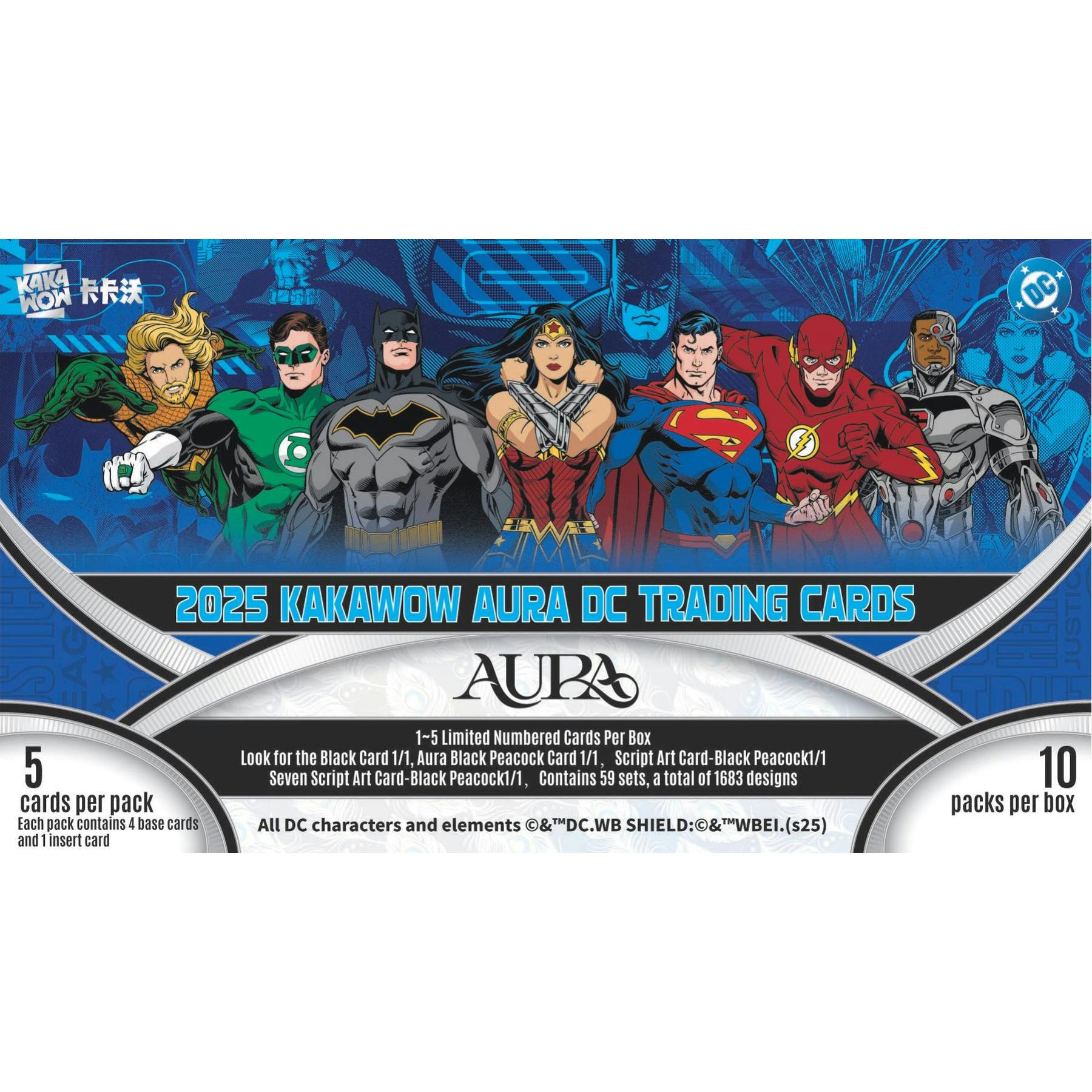 2025 Kakawow DC Aura Hobby 10-Box Case