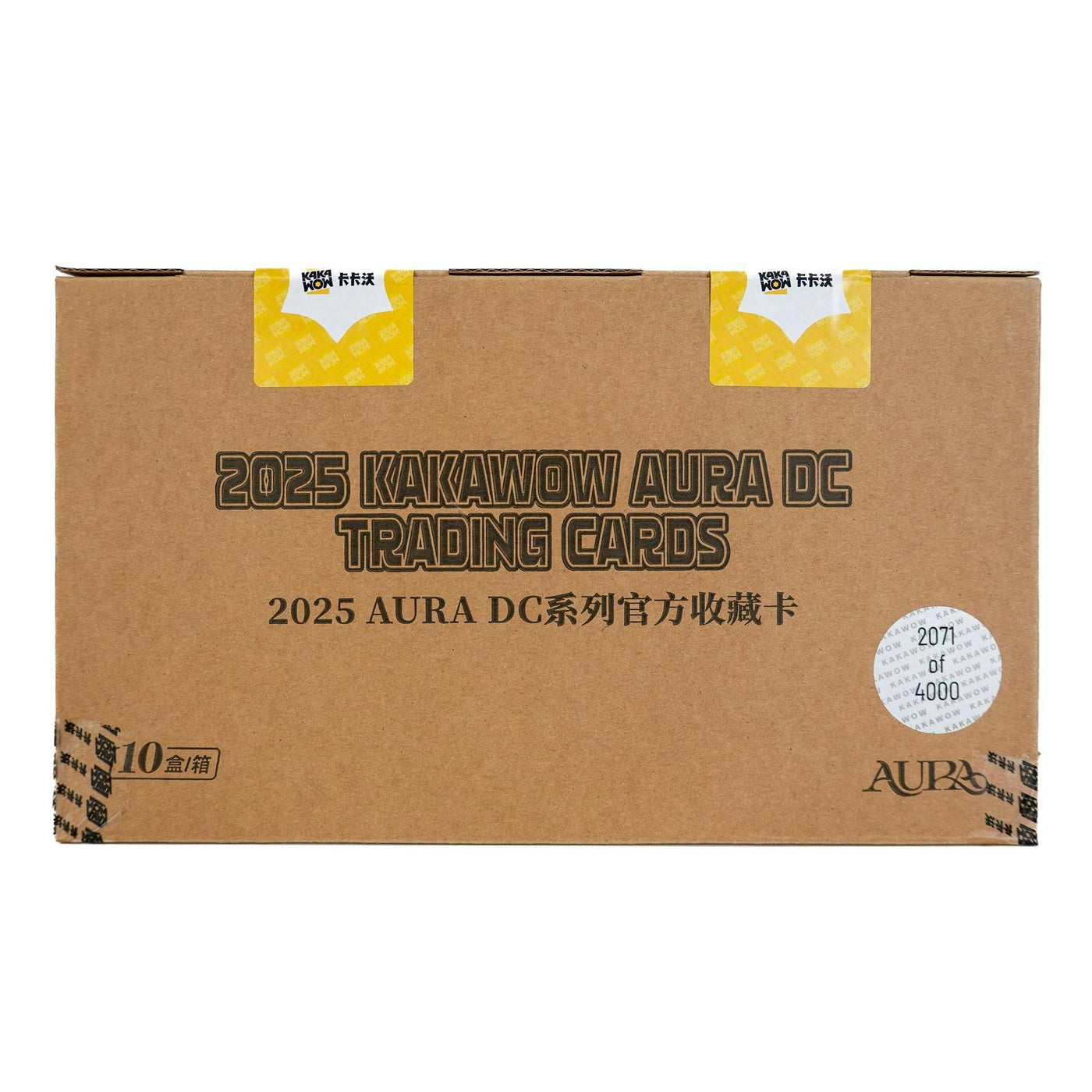 2025 Kakawow DC Aura Hobby 10-Box Case
