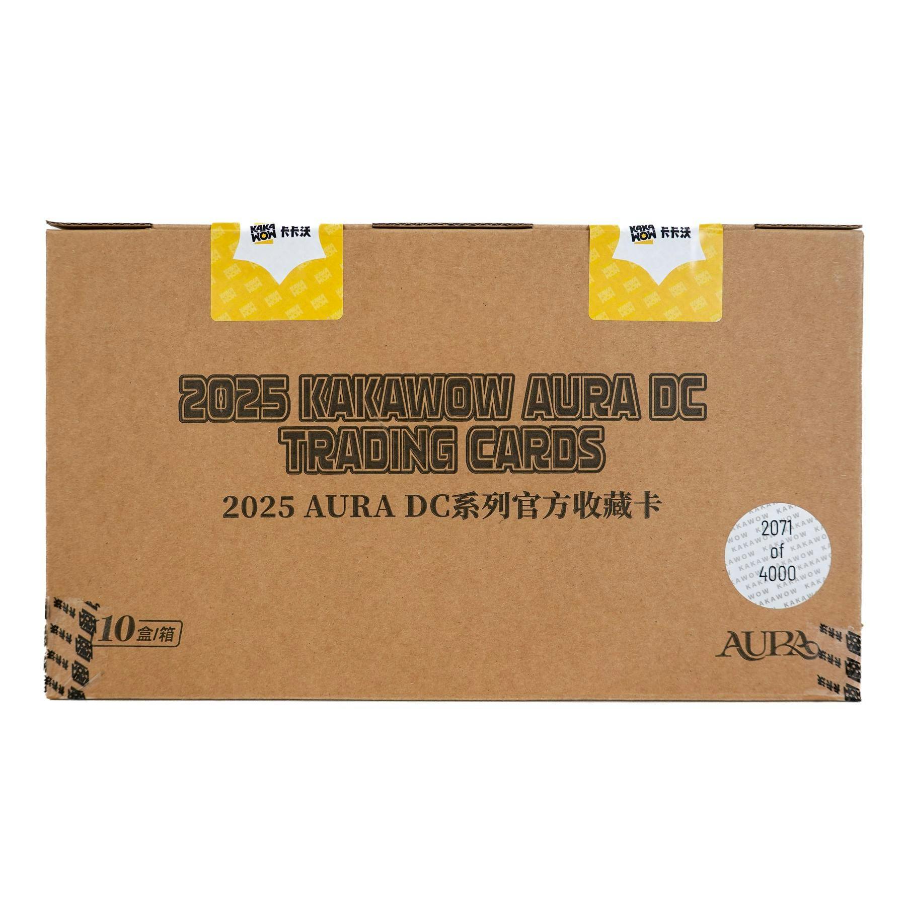 2025 Kakawow DC Aura Hobby 10-Box Case