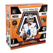 2025 Panini Mosaic Football Mega 20-Box Case (Reactive Blue Parallels!)