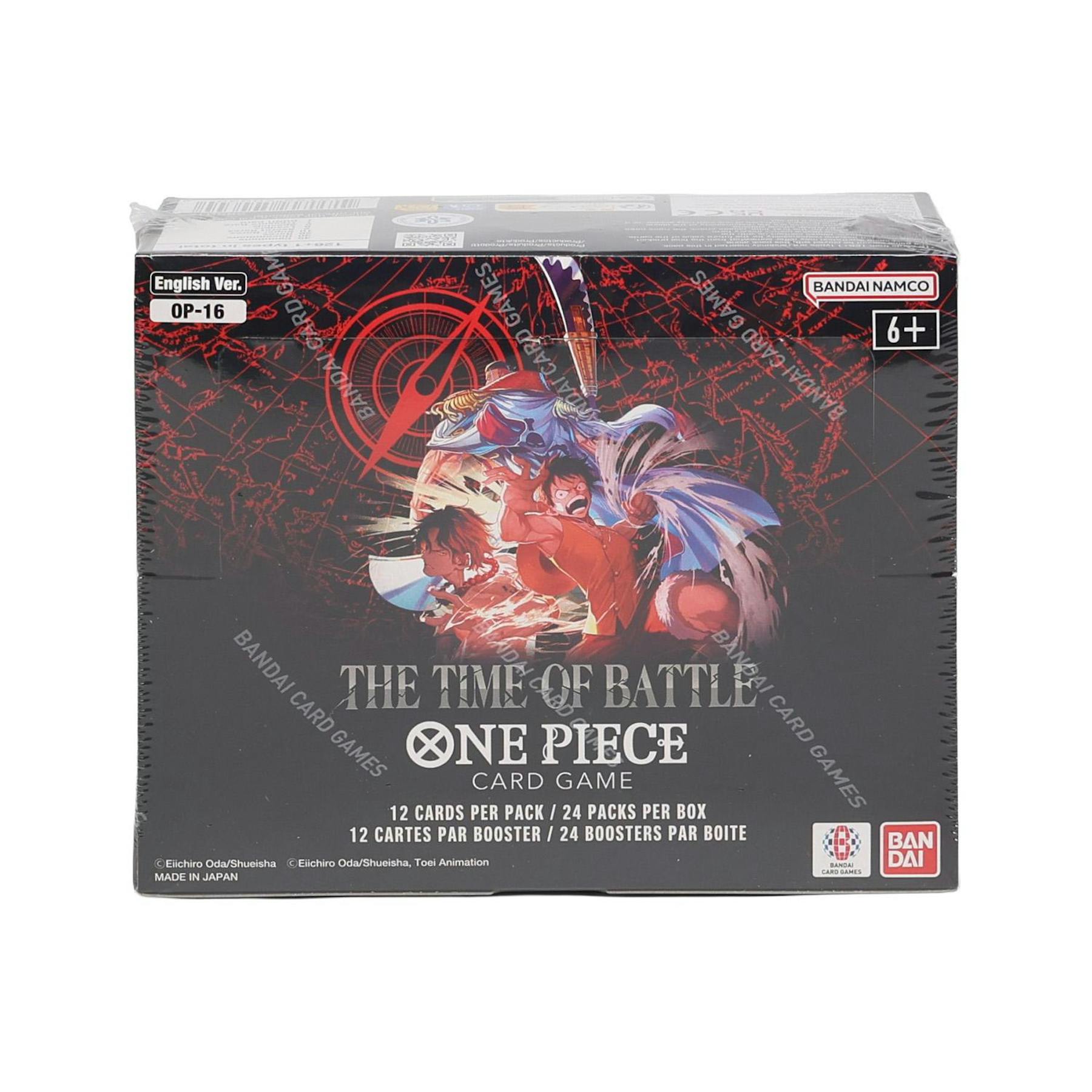 One Piece TCG: The Time of Battle (OP-16) Booster 12-Box Case