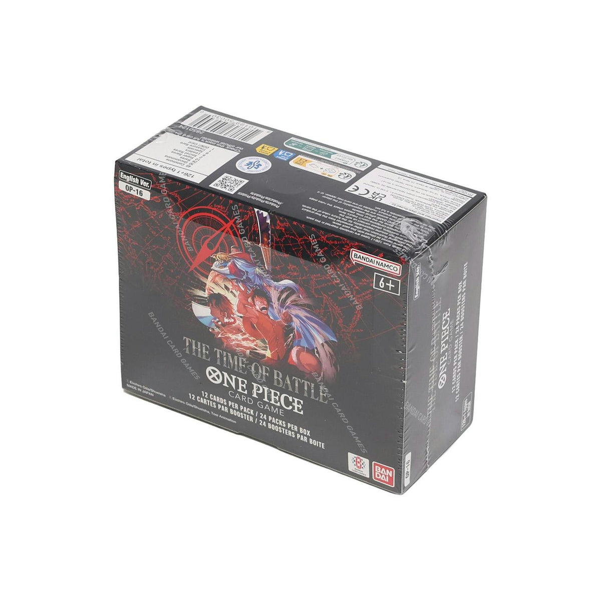 One Piece TCG: The Time of Battle (OP-16) Booster 12-Box Case