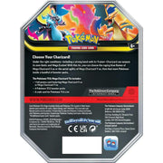 Pokemon Mega Charizard 6-Tin Case