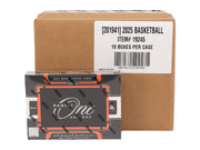2025 Panini One and One WNBA Basketball Hobby 10-Box Case