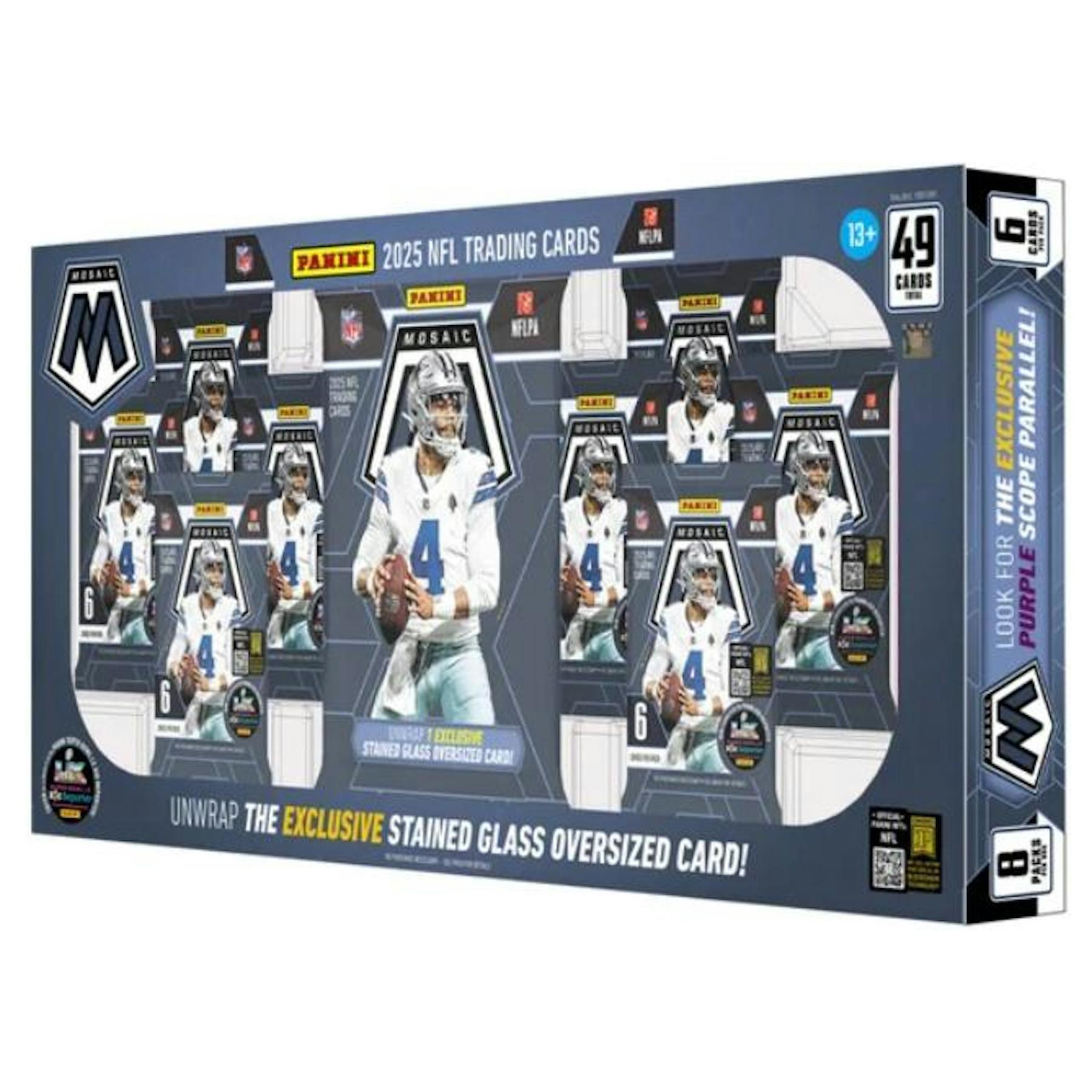 2025 Panini Mosaic Football Super 2-Box Case