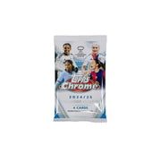 2024/25 Topps Chrome UEFA Women's Champions League Soccer Blaster Pack