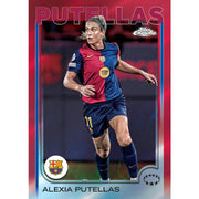 2024/25 Topps Chrome UEFA Women's Champions League Soccer Blaster Pack