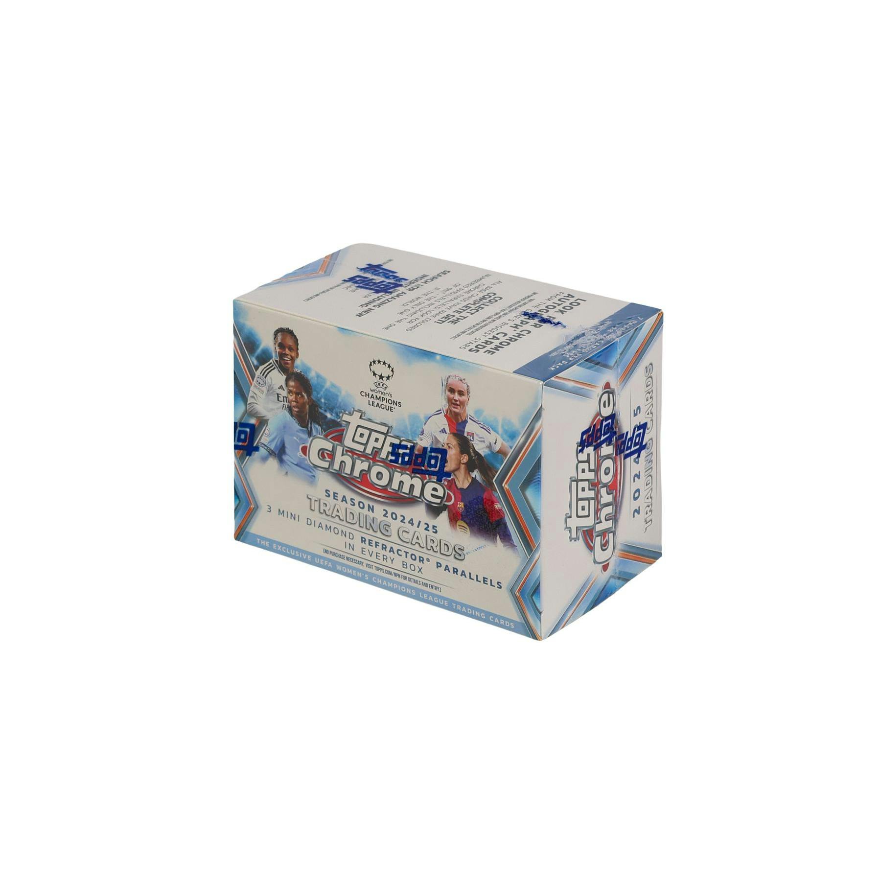 2024/25 Topps Chrome UEFA Women's Champions League Soccer Blaster Box