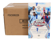 2024/25 Topps Chrome UEFA Women's Champions League Soccer Hobby 12-Box Case