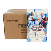 2024/25 Topps Chrome UEFA Women's Champions League Soccer Hobby 12-Box Case