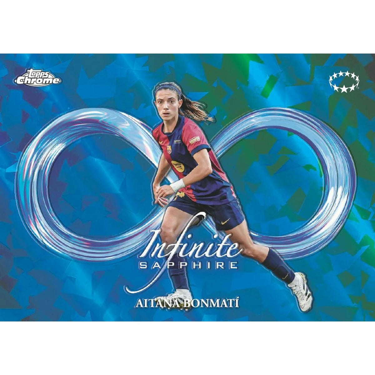 2024/25 Topps Chrome Sapphire UEFA Women's Champions League Soccer Hobby Box
