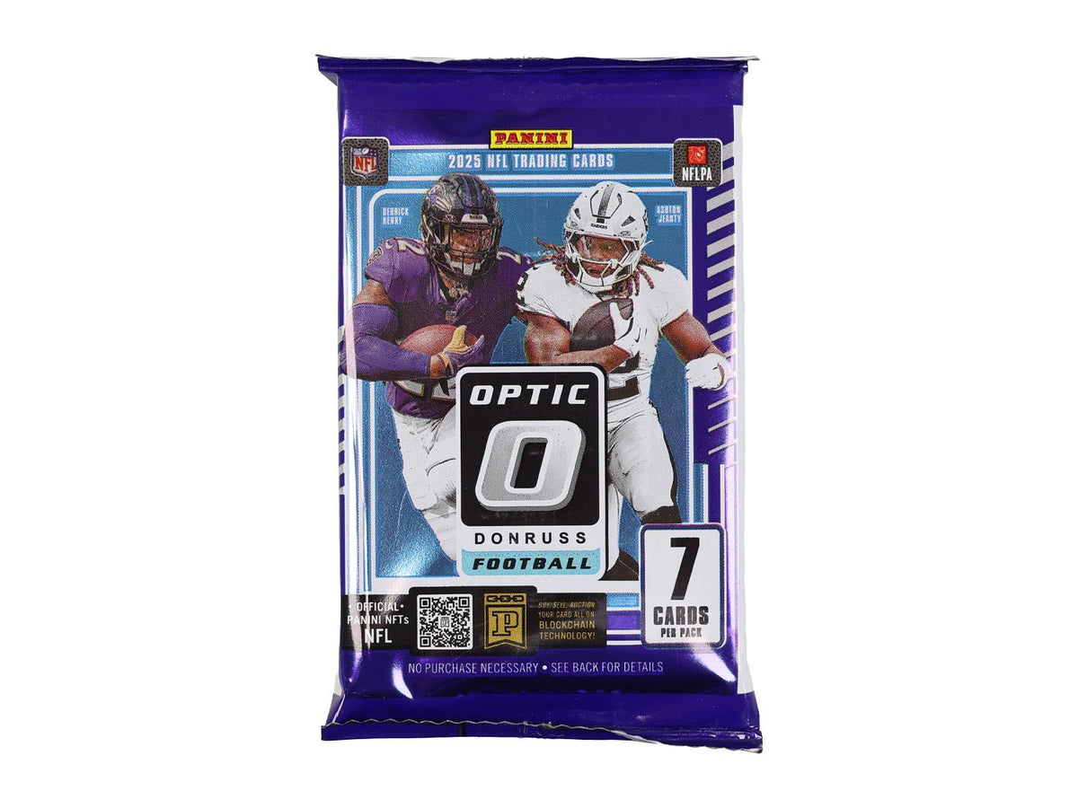2025 Panini Donruss Optic Football Mega Pack (Blue Hyper Parallels!)