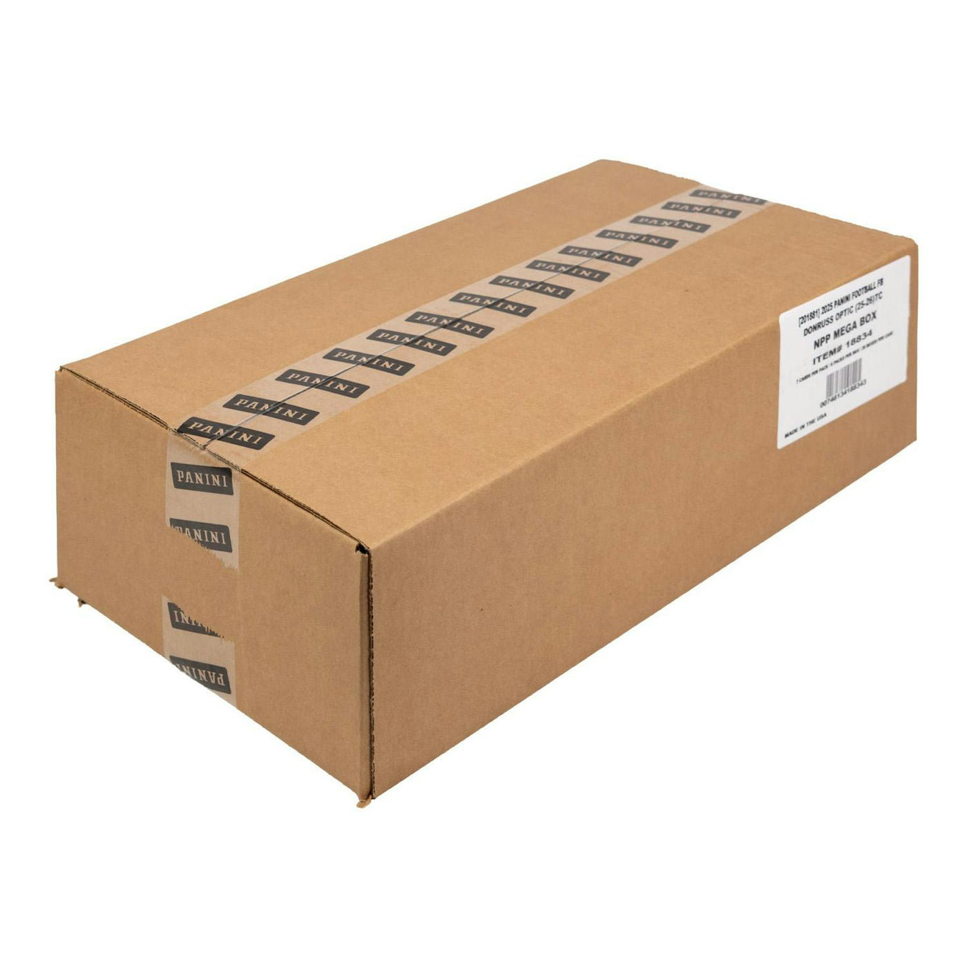 2025 Panini Donruss Optic Football Mega 20-Box Case (Blue Hyper Parallels!)