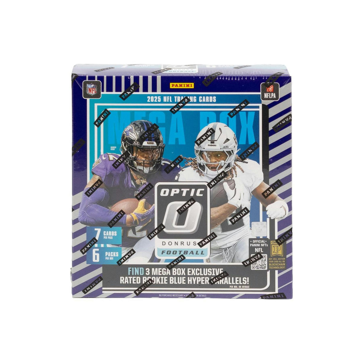 2025 Panini Donruss Optic Football Mega 20-Box Case (Blue Hyper Parallels!)