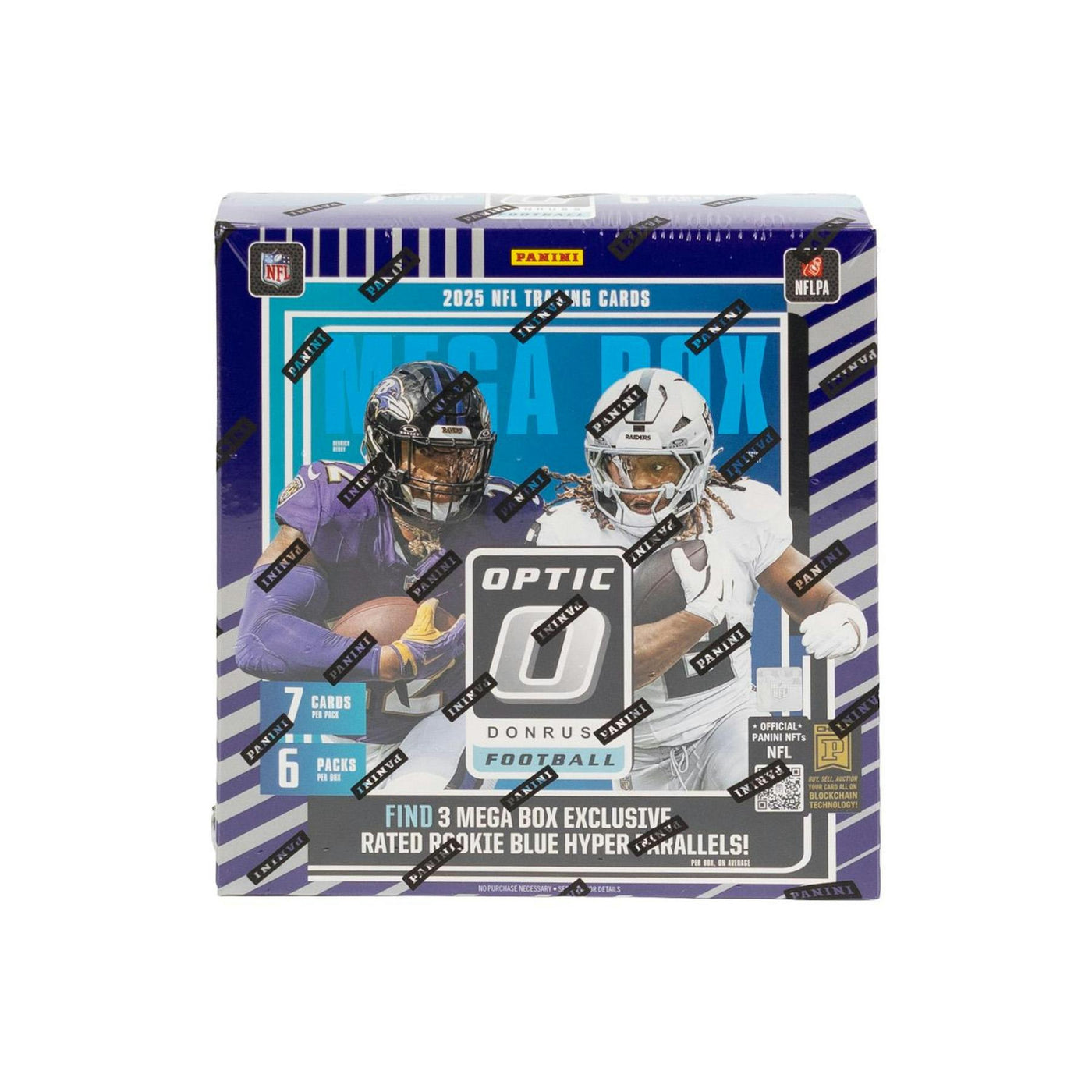 2025 Panini Donruss Optic Football Mega Box (Blue Hyper Parallels!)