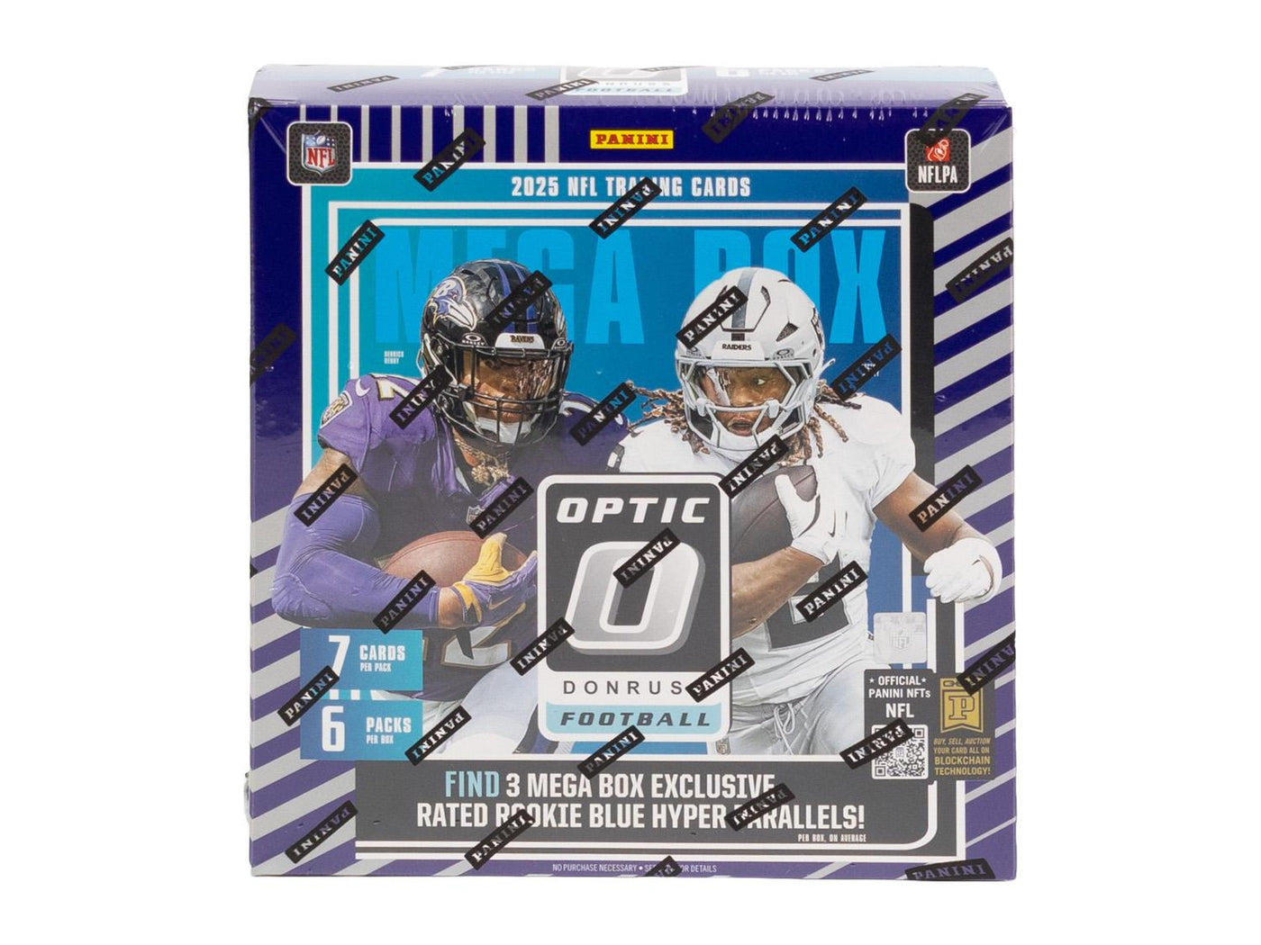 2025 Panini Donruss Optic Football Mega Box (Blue Hyper Parallels!)