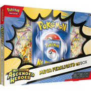 Pokemon Mega Evolution: Ascended Heroes Mega Meganium/Emboar/Feraligatr ex Box
