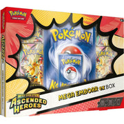 Pokemon Mega Evolution: Ascended Heroes Mega Meganium/Emboar/Feraligatr ex Box