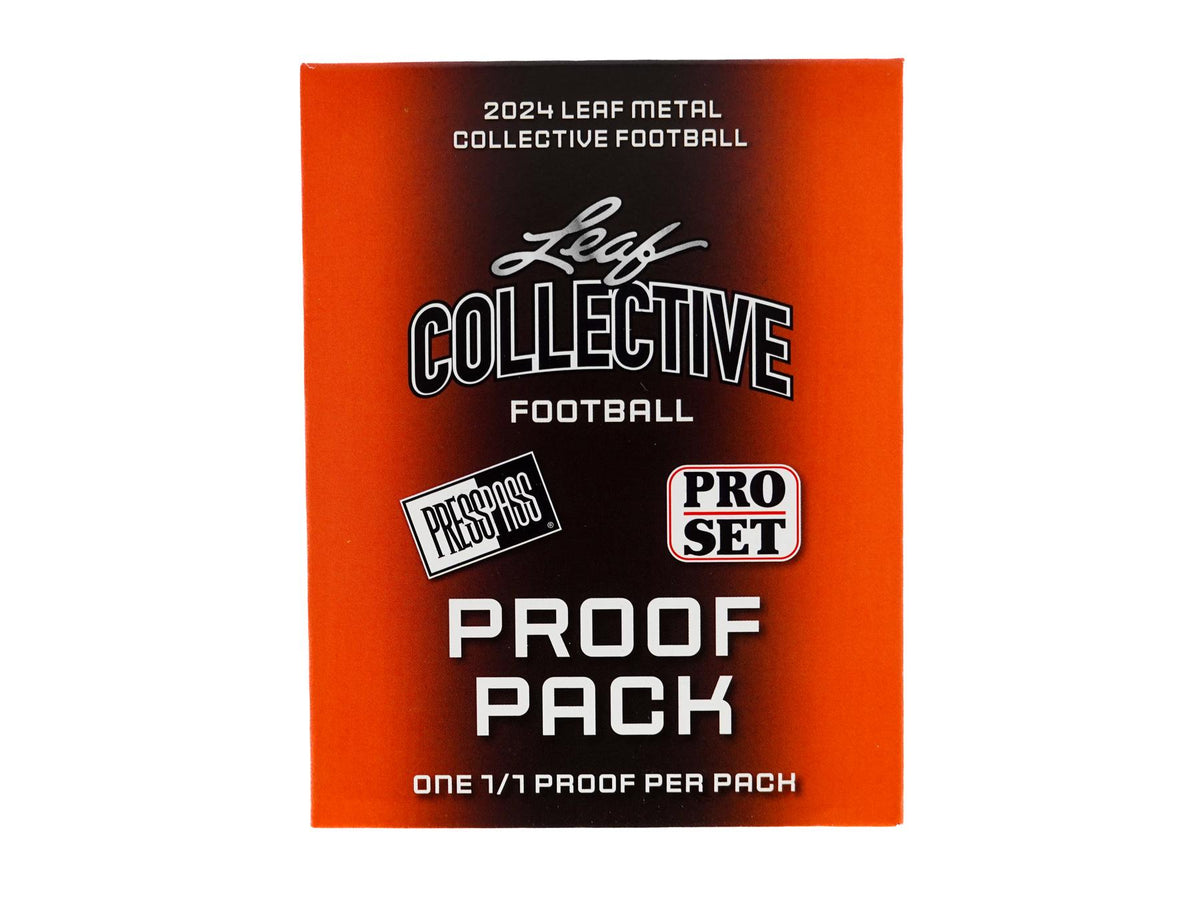 2024 Leaf Metal Collective Football 1/1 Pre-Production Proof Pack