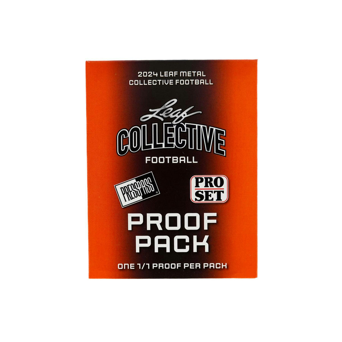 2024 Leaf Metal Collective Football 1/1 Pre-Production Proof Pack