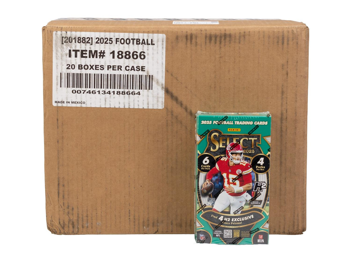 2025 Panini Select Football H2 20-Box Case