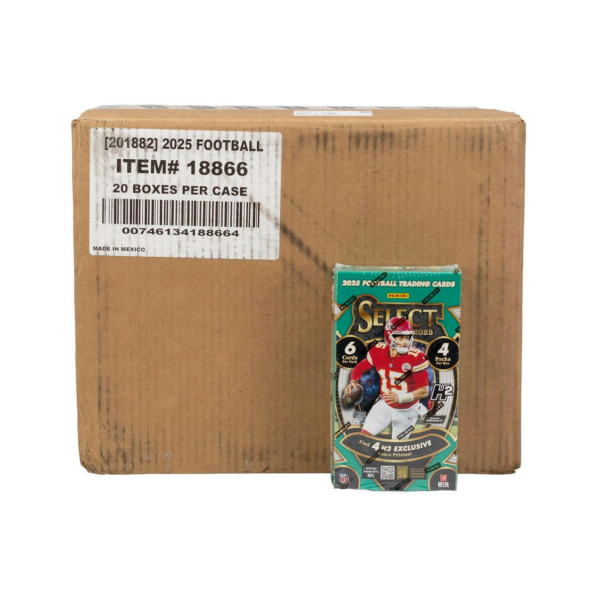 2025 Panini Select Football H2 20-Box Case