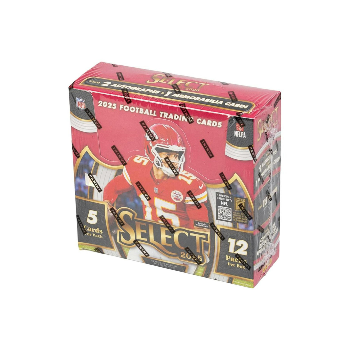 2025 Panini Select Football Hobby 12-Box Case