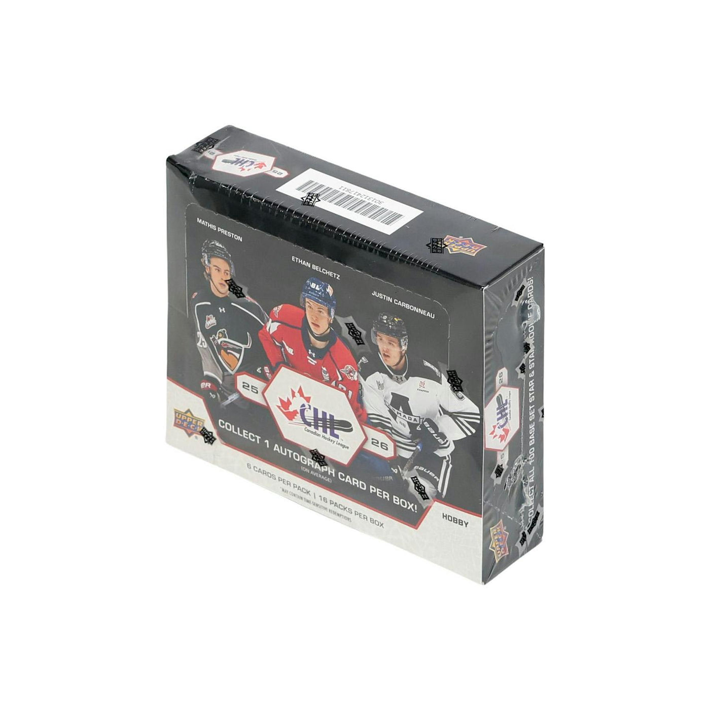 2025/26 Upper Deck CHL Hockey Hobby Box