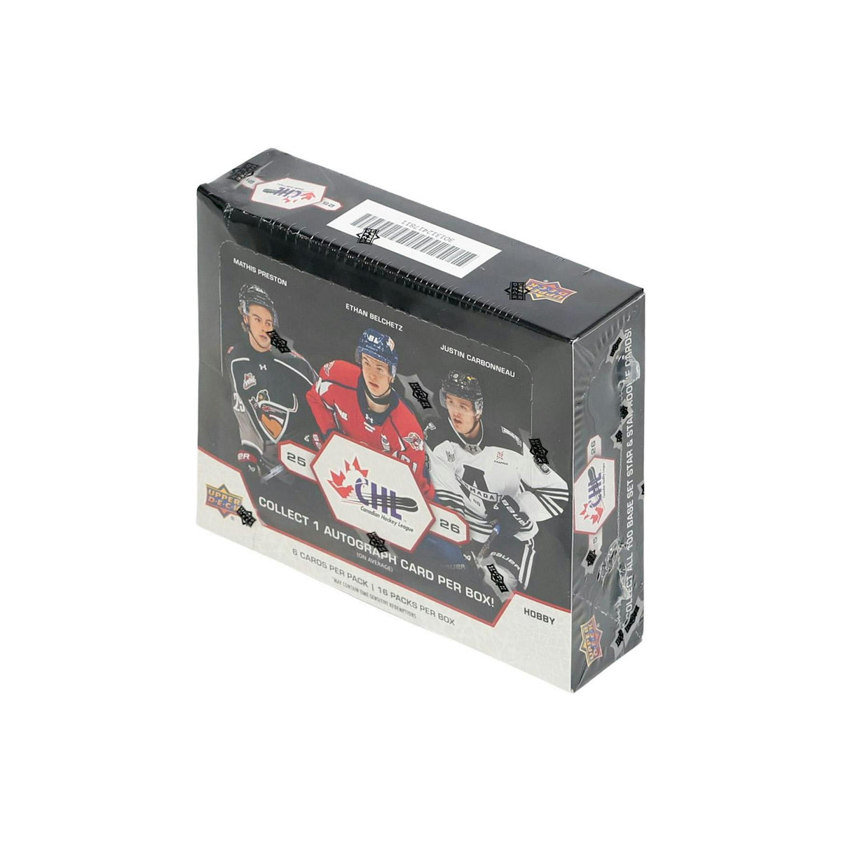 2025/26 Upper Deck CHL Hockey Hobby Box