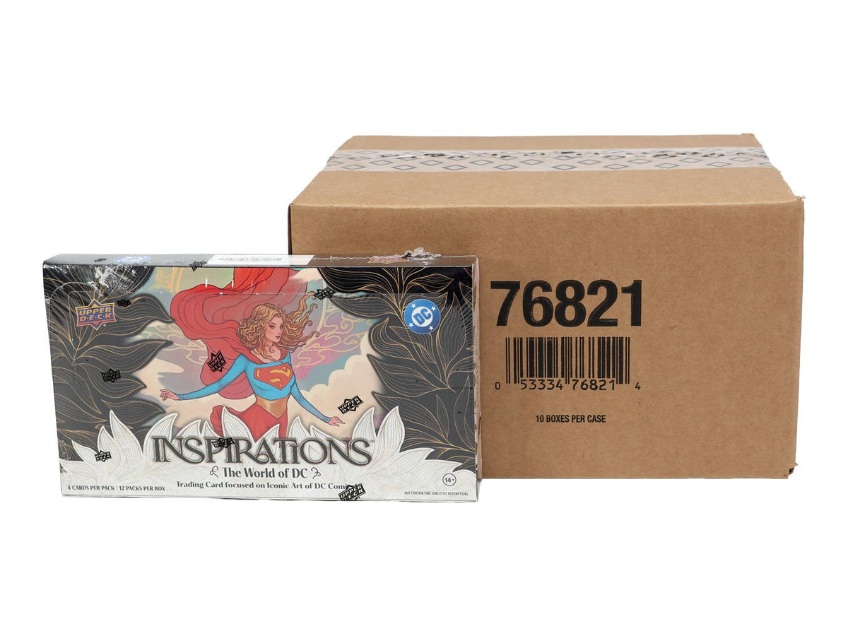 2026 Upper Deck Inspirations The World of DC Hobby 10-Box Case