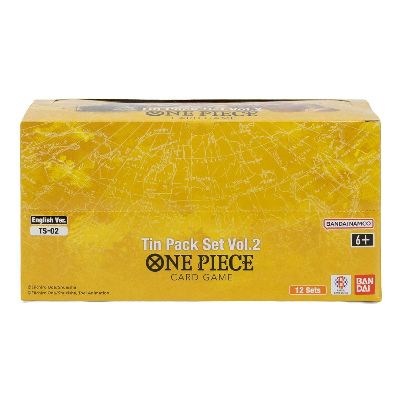 One Piece TCG: Volume 2 Tin Pack 12-Set Box