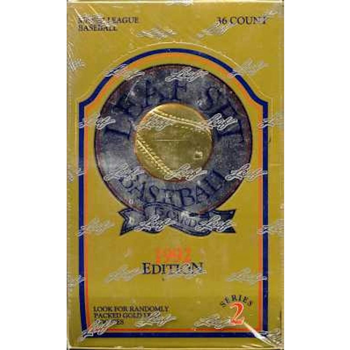 1992 Leaf Series 2 Baseball Wax Box