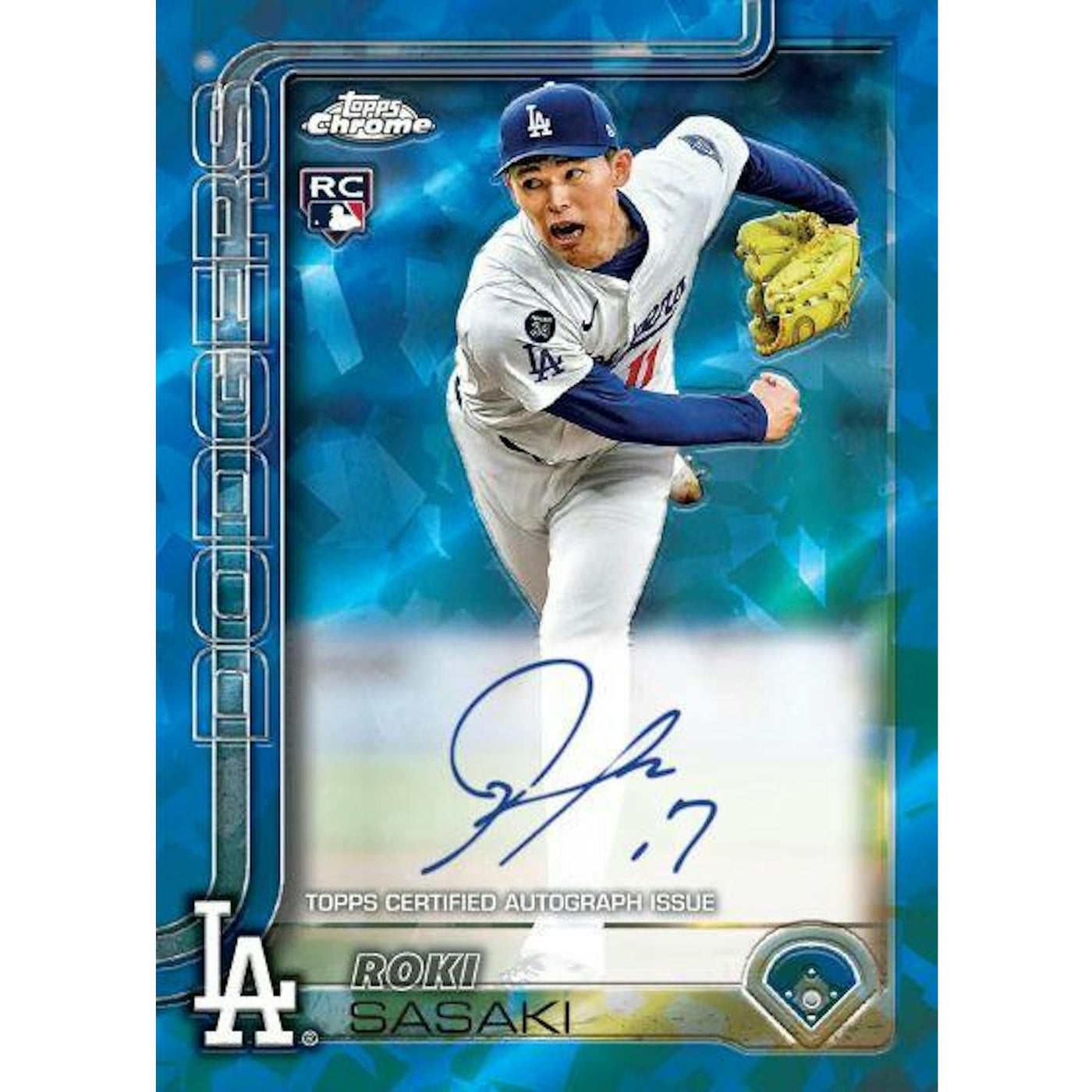 2025 Topps Chrome Update Series Baseball Sapphire Edition Pack