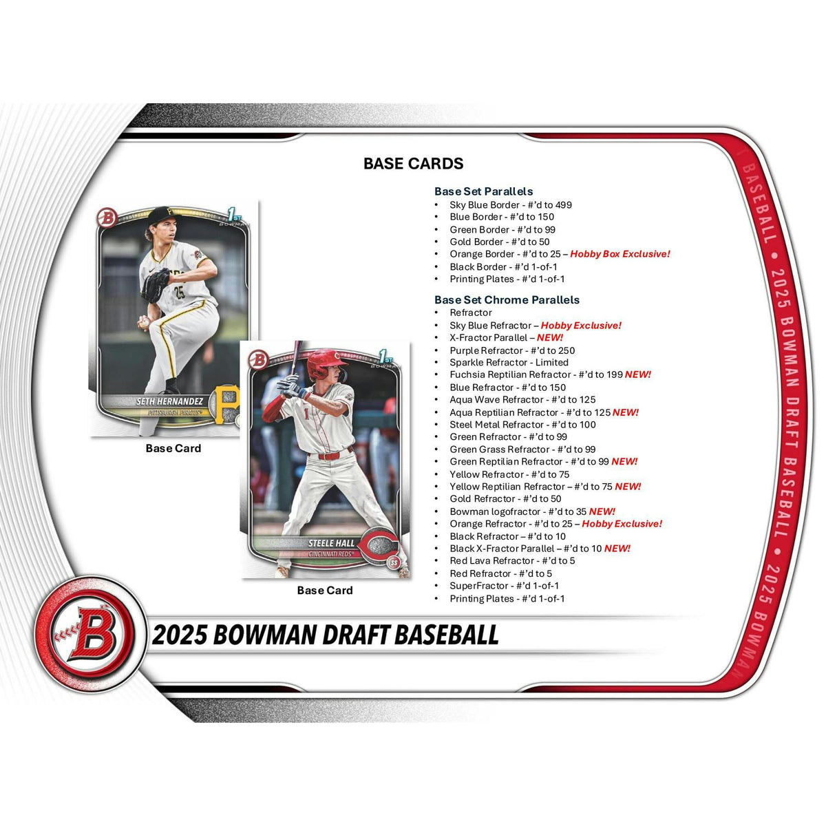 2025 Bowman Draft Baseball Hobby Jumbo Box