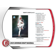 2025 Bowman Draft Baseball Hobby Jumbo 8-Box Case