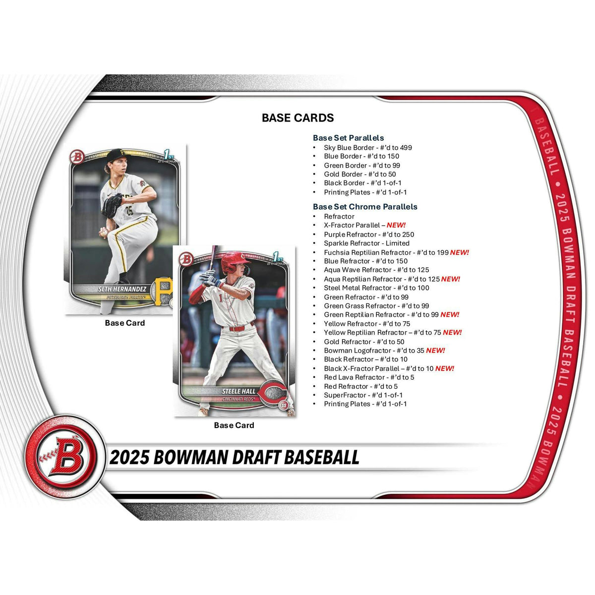 2025 Bowman Draft Baseball Super Jumbo Box