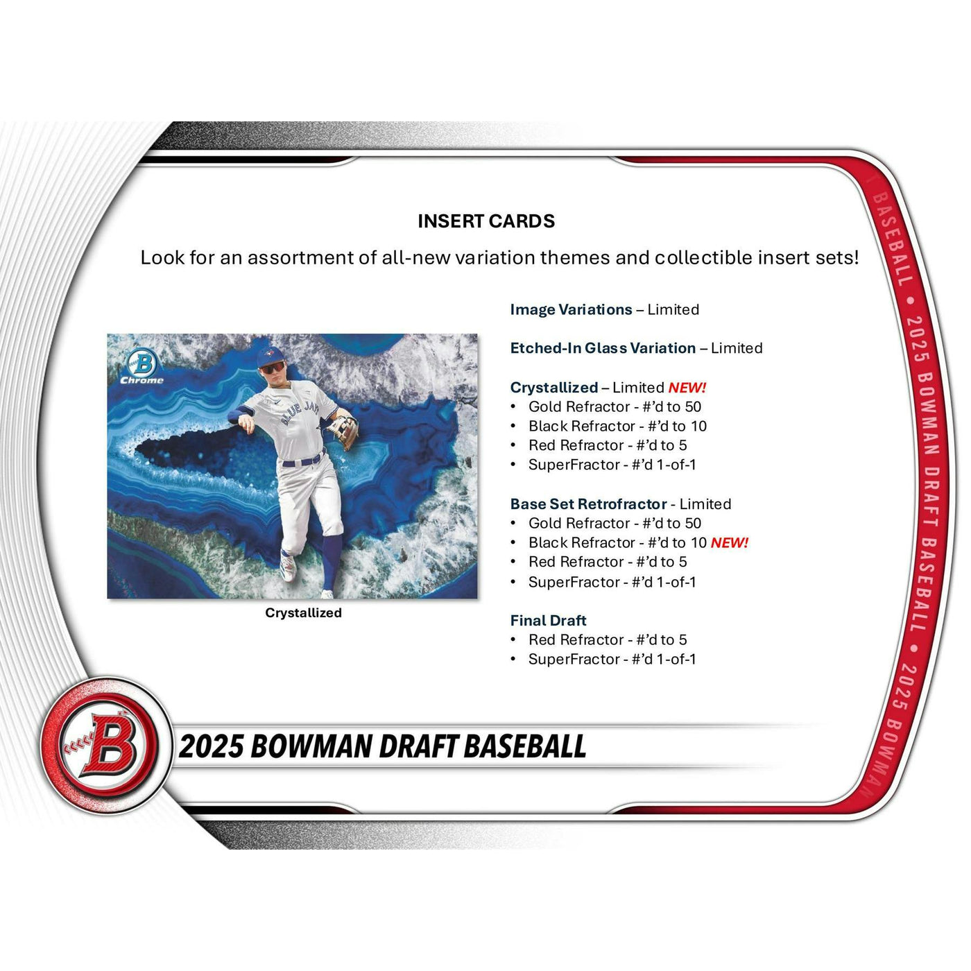 2025 Bowman Draft Baseball Super Jumbo Box