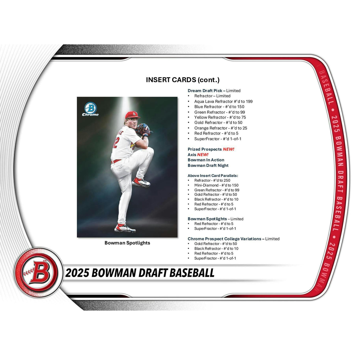 2025 Bowman Draft Baseball Super Jumbo Box