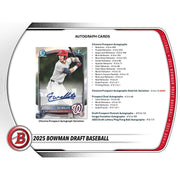 2025 Bowman Draft Baseball Super Jumbo 6-Box Case