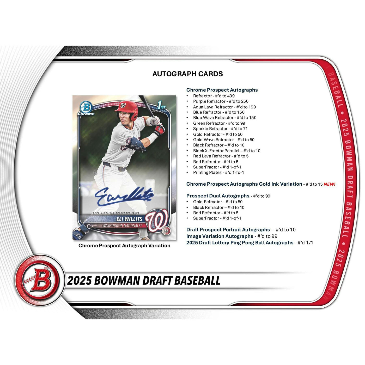 2025 Bowman Draft Baseball Super Jumbo Pack