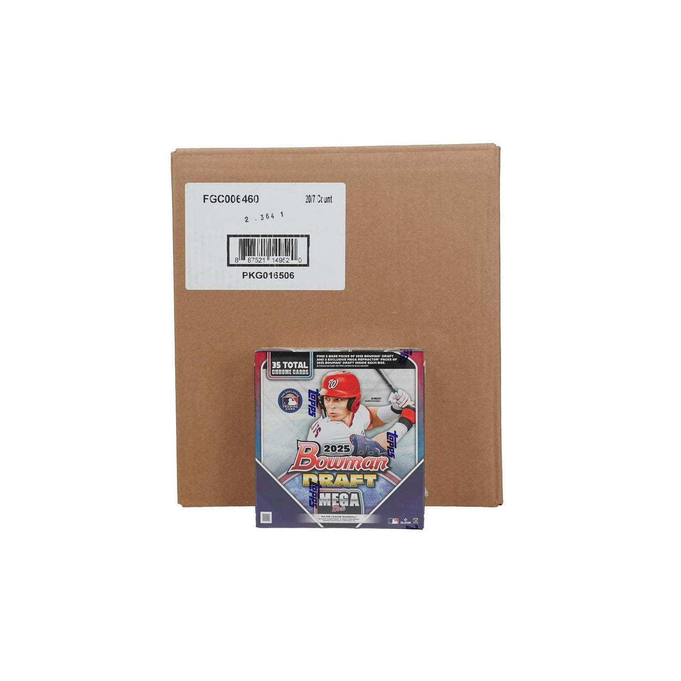 2025 Bowman Draft Baseball Mega 20-Box Case