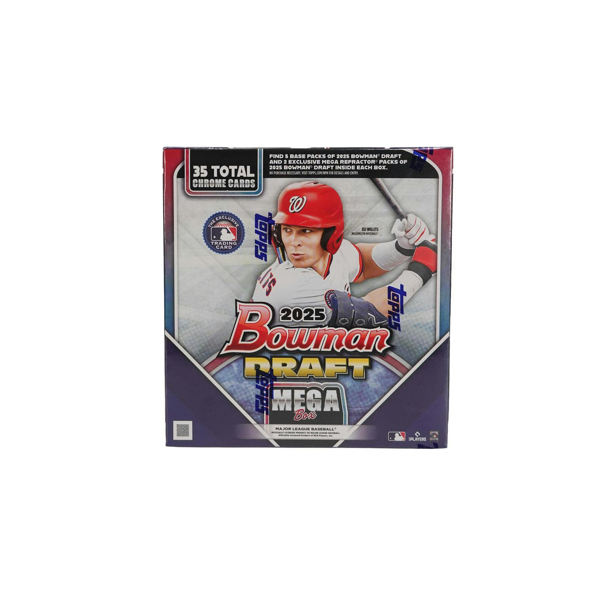 2025 Bowman Draft Baseball Mega 20-Box Case