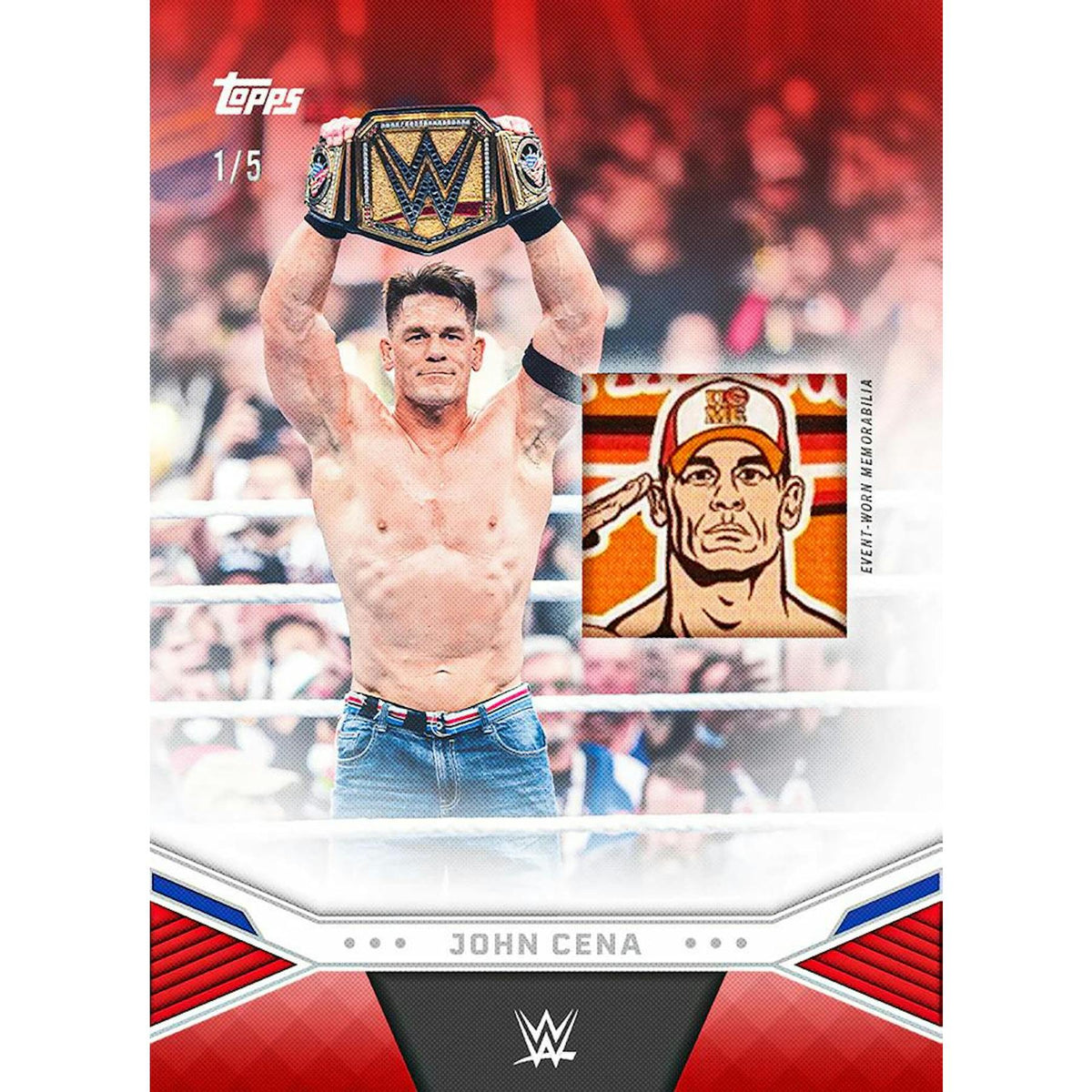 2025 Topps John Cena Commemorative Collection 10-Box Case