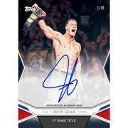 2025 Topps John Cena Commemorative Collection Box