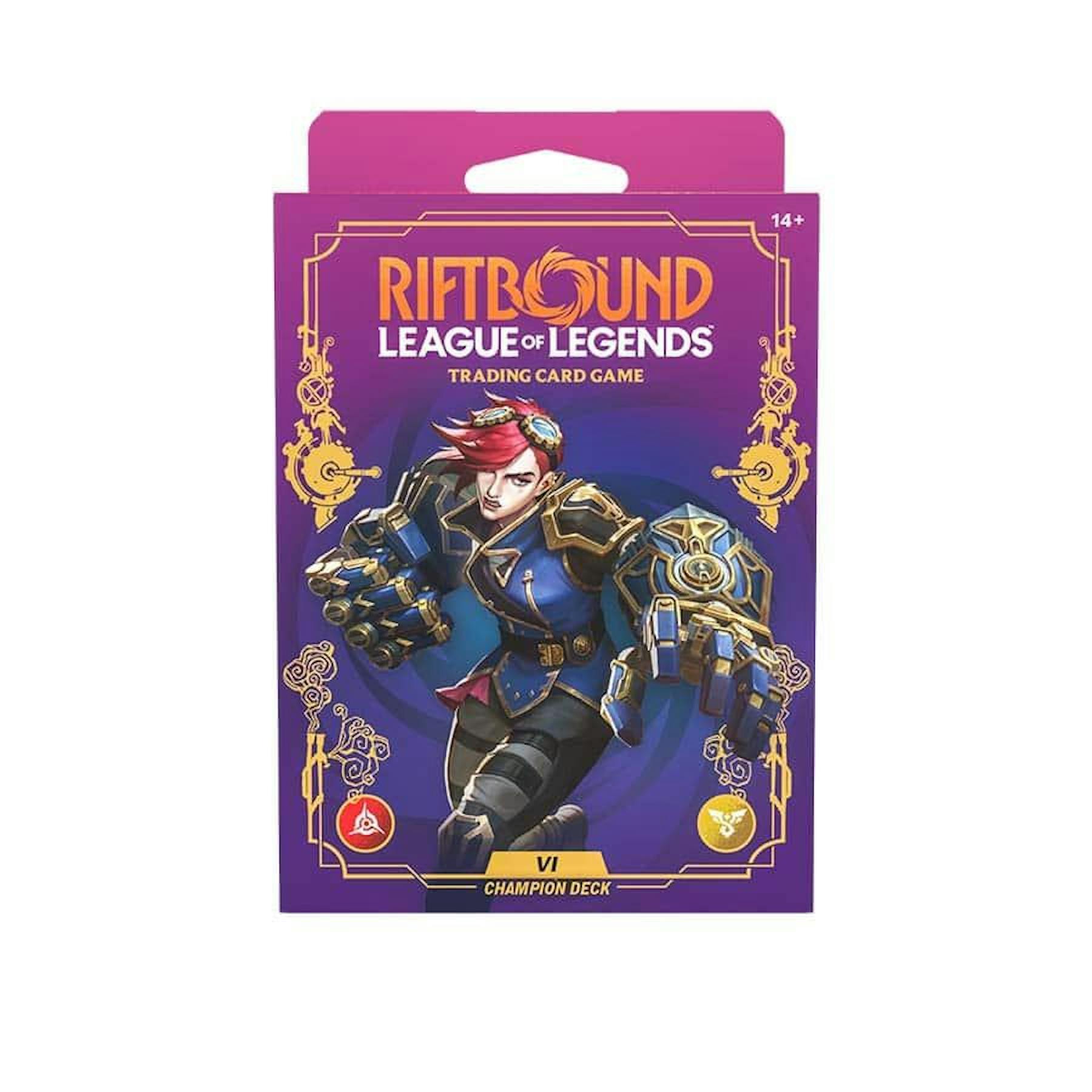 Riftbound League of Legends Unleashed Champion Vi Deck
